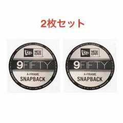 9FIFITY A-Frame 2枚‼️ニューエラステッカー‼️折れ防止梱包のサムネイル