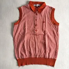 【90sオールド】クリスチャンディオールスポーツ ノースリーブポロシャツ Mのサムネイル