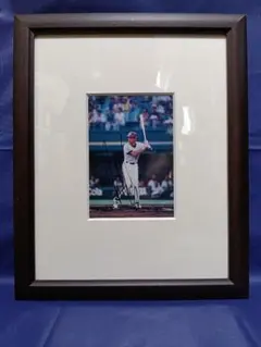 イチロー　直筆サイン写真　額装　L版サイズ　オリックス　ブルーウェーブ　NPB イチロー 直筆サイン写真 額装 L版サイズ オリックス ブルーウェーブ