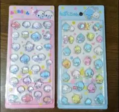 あわわちゃん　しずくちゃん　ボンボンドロップシール　訳あり