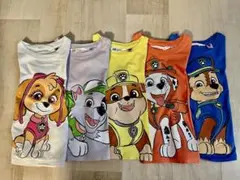 H&M パウ・パトロール Tシャツ 5枚セット