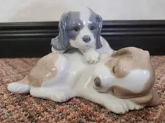 【美品】NAO　0385　リヤドロ　高級磁器　犬　２匹 美品】NAO 0385 リヤドロ 高級磁器 犬 2匹 - メルカリ