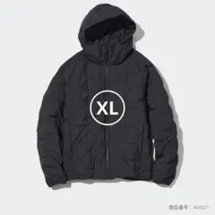 パフテックパーカ　ユニクロ　 XL　ブラック　黒