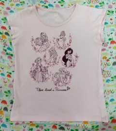 ユニクロ ディズニープリンセスTシャツ 120cm