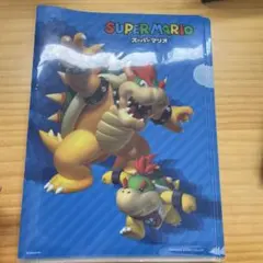 スーパーマリオのクリアファイル　4枚