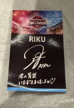 ◎即購入LDH ビアガーデン 特典ステッカー RIKU - メルカリ