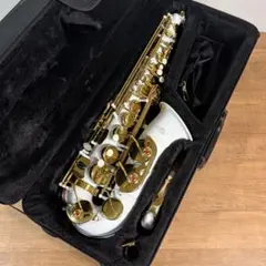 Vibrato サックス ホワイト・パープル プラスチックサックス - メルカリ
