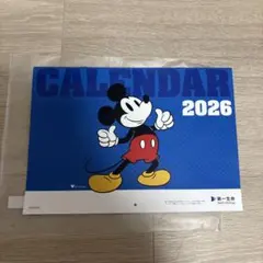 ミッキーマウス カレンダー 2026 壁掛け