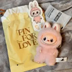 【正規品】PIN FOR LOVE ラブブ LABUBU イニシャルG