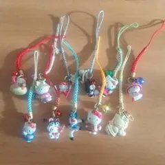 ご当地キティ根付け 11点セット