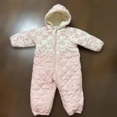【値下げ】　ミッフィー キルティング　ジャンプスーツ　ロンパース　90cm