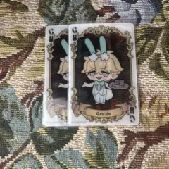 ワダアルコ展 アクリルチャーム クリアカード ガウェイン セット 