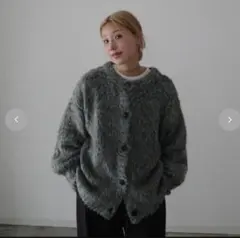 しまむら　hideka 2way ループカーディガン