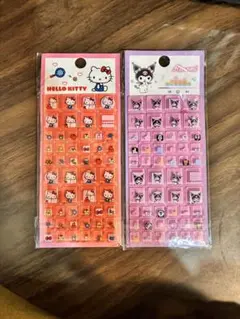 y*h様 ハローキティ クロミ　タイルシールセット 2シート