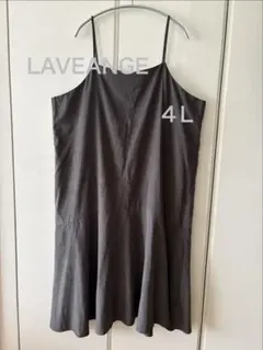 LAVEANGE ピーチスキンキャミワンピース　4Ｌのサムネイル