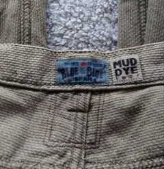 ★希少 Lサイズ★ BLUE BLUE ヘビースウェット 刺し子 切り替え 紺 ☆希少 Lサイズ☆ BLUE BLUE ヘビースウェット 刺し子 切り替え