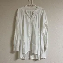 earth music&ecology オフホワイト 長袖シャツ Fサイズ