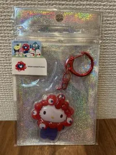 ミャクミャク ハローキティ アクリルキーホルダー 大阪関西万博