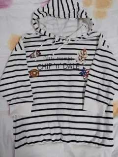 専用　チップとデール ストライプパーカー