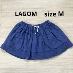 LAGOM スカート M 110くらい ブルーのサムネイル