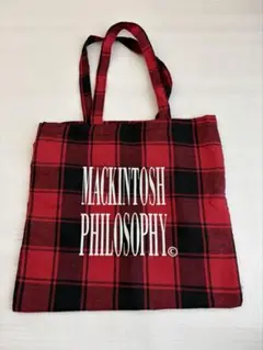 MACKINTOSH PHILOSOPHY チェック柄 トートバッグ - メルカリ