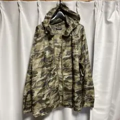 値下げ！90s 紺タグ UNIQLO オールドユニクロ ナイロンジャケット 迷彩