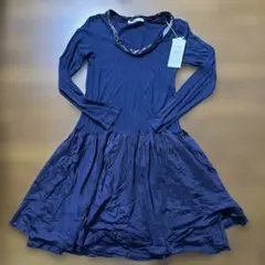 新品sacai luck ネイビー 長袖ワンピース☆のサムネイル