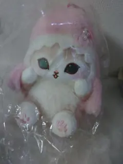 モフサンド ぽてぽてサメにゃん さくらピンク ぬいぐるみ 桜 ねこ ネコ