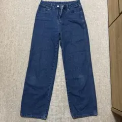 DAZY ワイドレッグデニム ワイドジーンズ　S