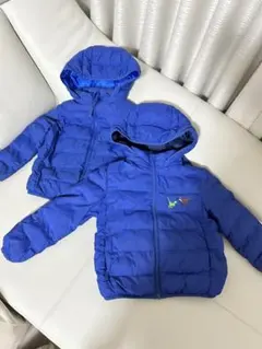 ユニクロ　ダウン　２枚　110センチ