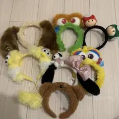 USJ ユニバ スヌーピー マリオ エルモ ティム カチューシャ