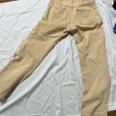 希少ゴールデンサイA BATHING APE初期NIGO期エイプヘッド刺繍パンツのサムネイル