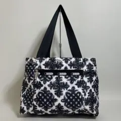 2603-18｜美品｜レスポートサック トートバッグ ブラック リバーシブル