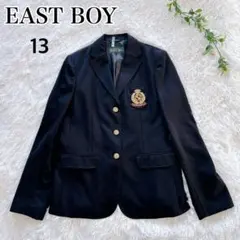 EASTBOY 紺ブレ ワッペン　金ボタン　卒業式 入学式 ジャケット 13号