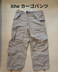 ithe カーゴパンツ ベージュ