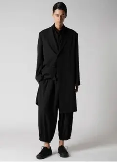 2025年最新】Yohji Yamamoto POUR HOMME メンズ チェスターコートの