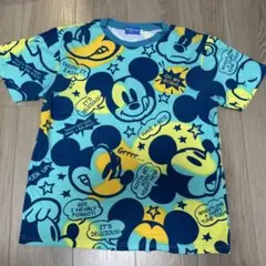 ディズニーリゾート ミッキーマウス 半袖Tシャツ ブルー