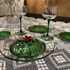 LUMINARC ワイングラス&プレート