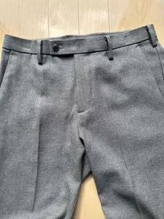 [美品]グレー スラックス メンズ ウエスト73cm
