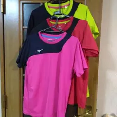 MIZUNO 卓球ウェア Mサイズ 4色セット