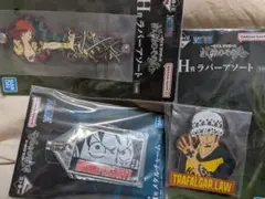 ワンピース1番くじ　ラバーアソート・メタルチャーム