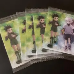 最新弾　イタジャガ HUNTER×HUNTER4　「ゴン&キルア　５枚」18