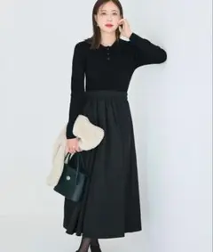 coca コカ ポロニットドッキングワンピース