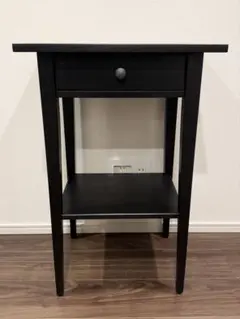 IKEA HEMNES ヘムネス サイドテーブル ブラックブラウン