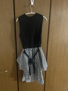 ノースリーブ ギンガムチェック トップス サイズ9号