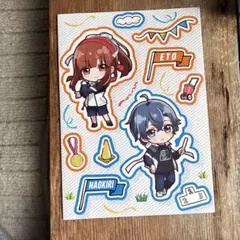 カラフルピーチ　グッズ①　ノート　えと　なおきり