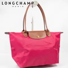 極美品✨ ロンシャン ル プリアージュ トートバッグ M ピンク