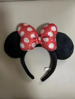 ミニーマウス　カチューシャ　ディズニー
