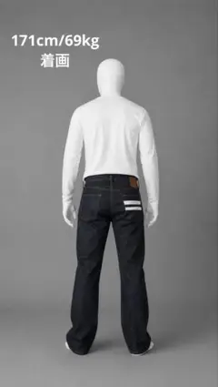 【色落ちなし】W30inch MOMOTARO JEANS ストレートデニムのサムネイル