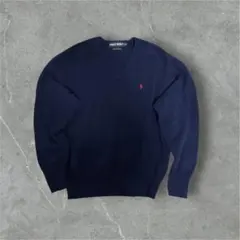 POLO GOLF Ralph Lauren Vネック ニット ネイビー Mのサムネイル